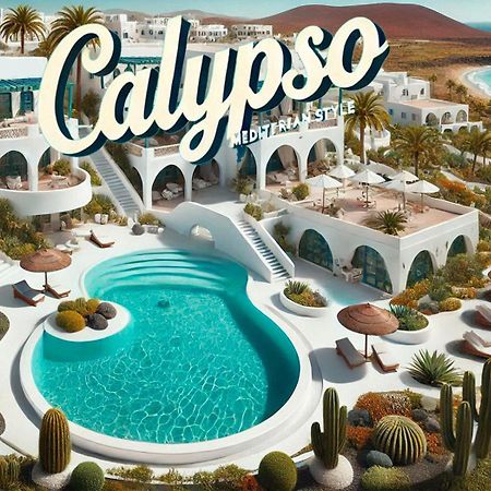Calypso, Apartamento Completo Con Vistas Al Mar Y A La Piscina En Costa Teguise Buitenkant foto