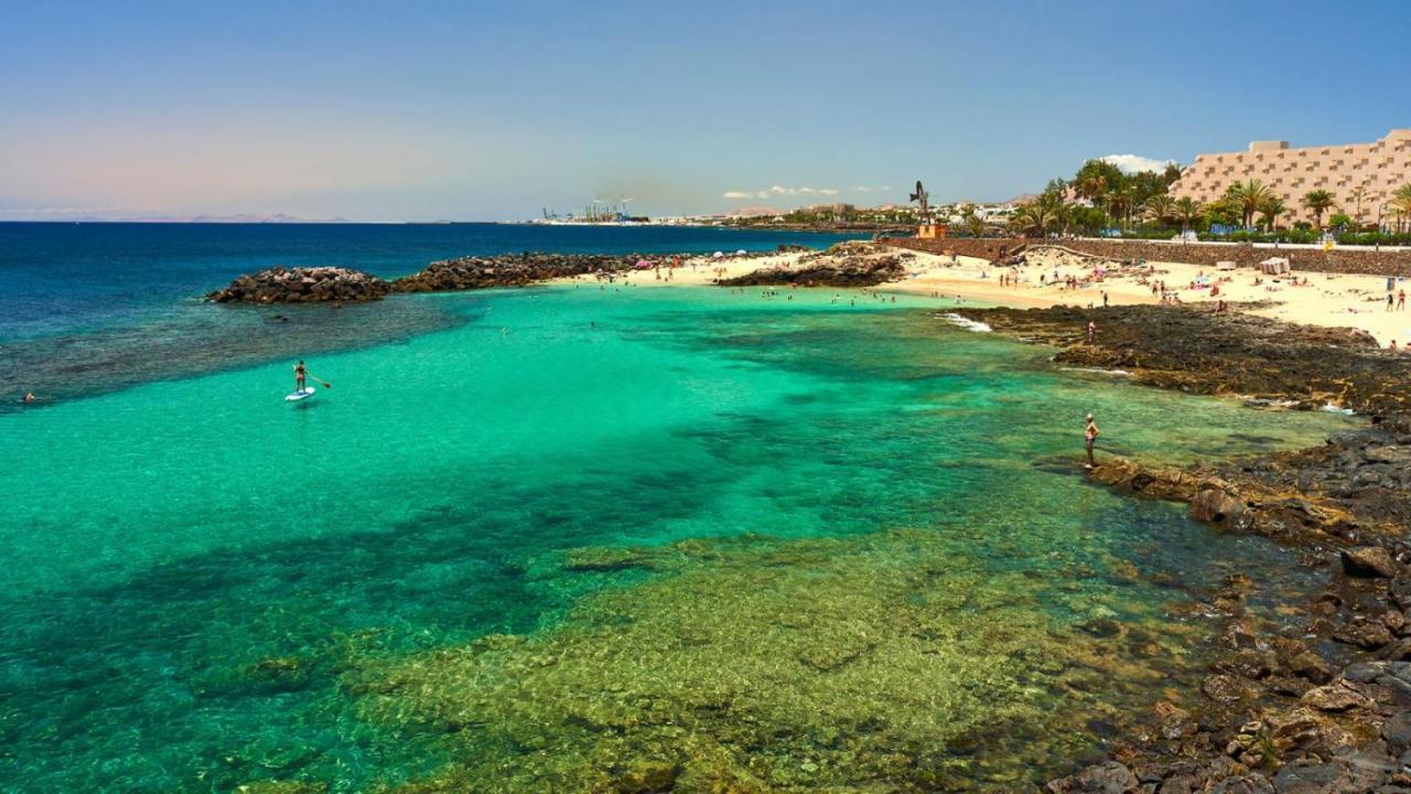 Calypso, Apartamento Completo Con Vistas Al Mar Y A La Piscina En Costa Teguise Buitenkant foto