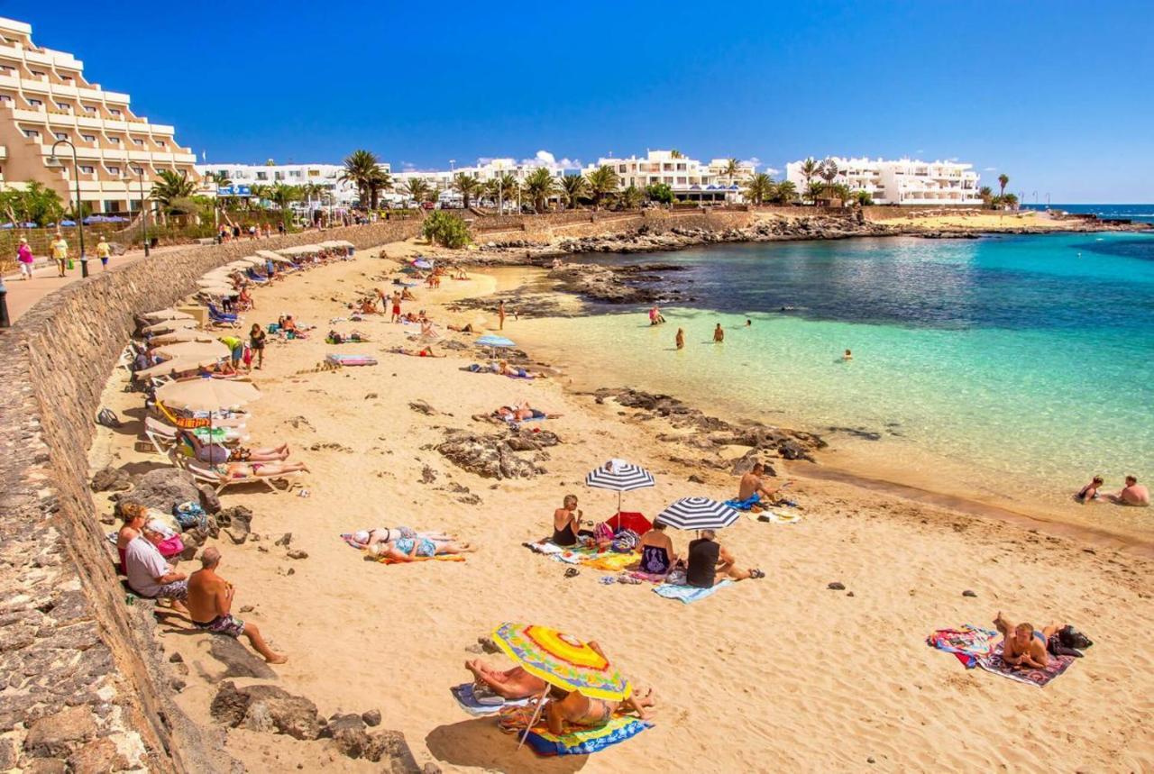 Calypso, Apartamento Completo Con Vistas Al Mar Y A La Piscina En Costa Teguise Buitenkant foto